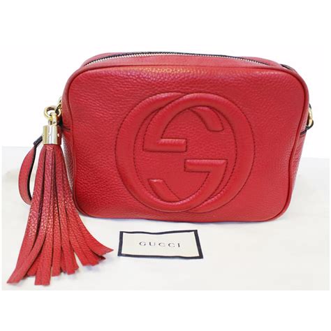 gucci soho disco red.